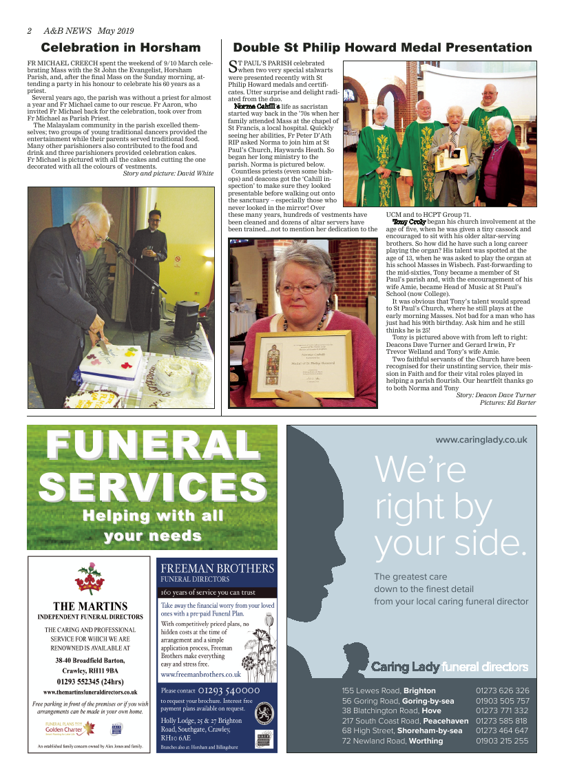 May 2019 edition of the A&B News - Page 