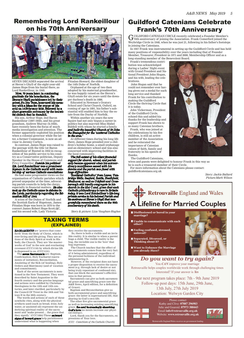 May 2019 edition of the A&B News - Page 