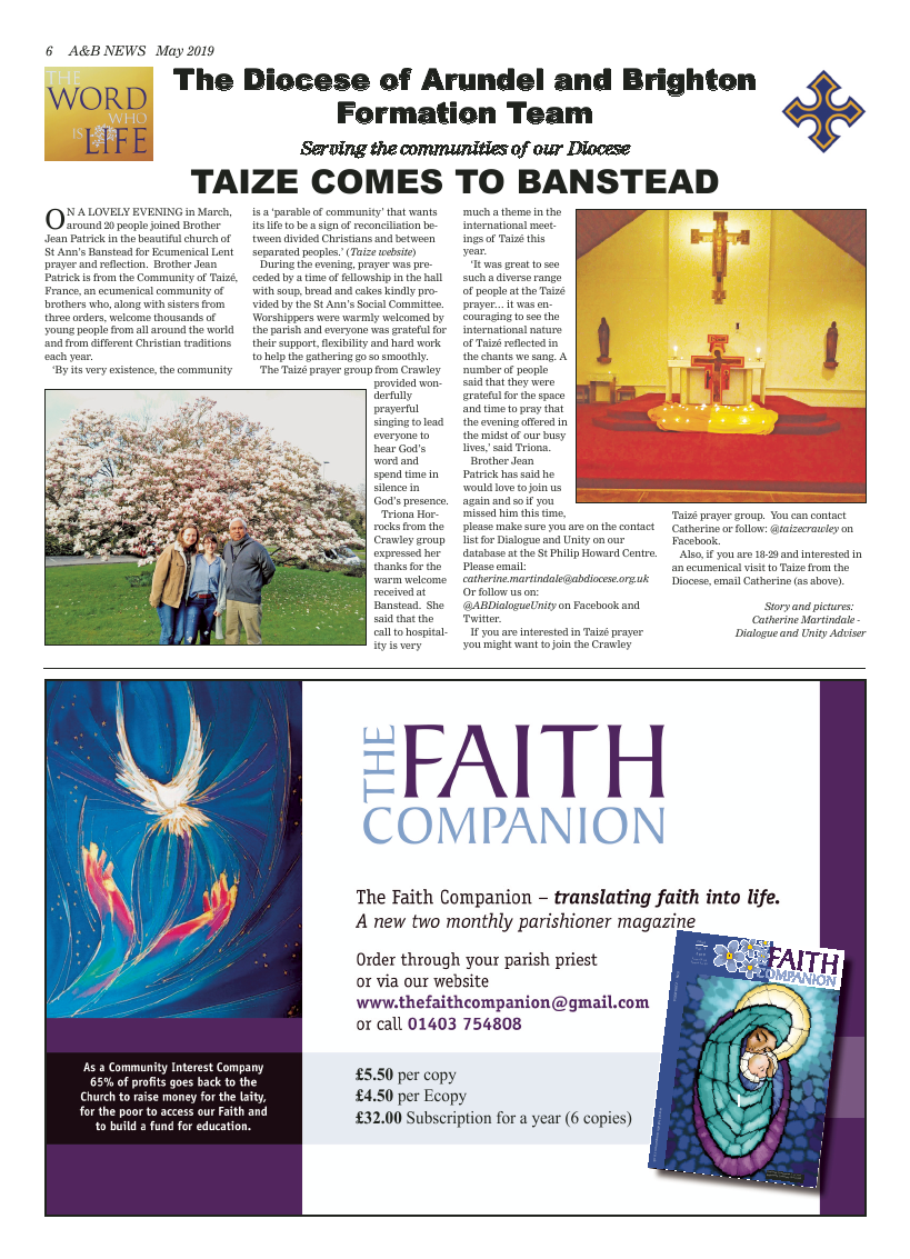 May 2019 edition of the A&B News - Page 