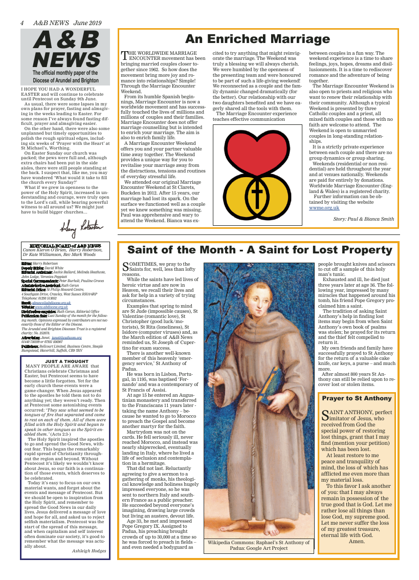 Jun 2019 edition of the A&B News - Page Jun 2019 edition of the A&B News - Page