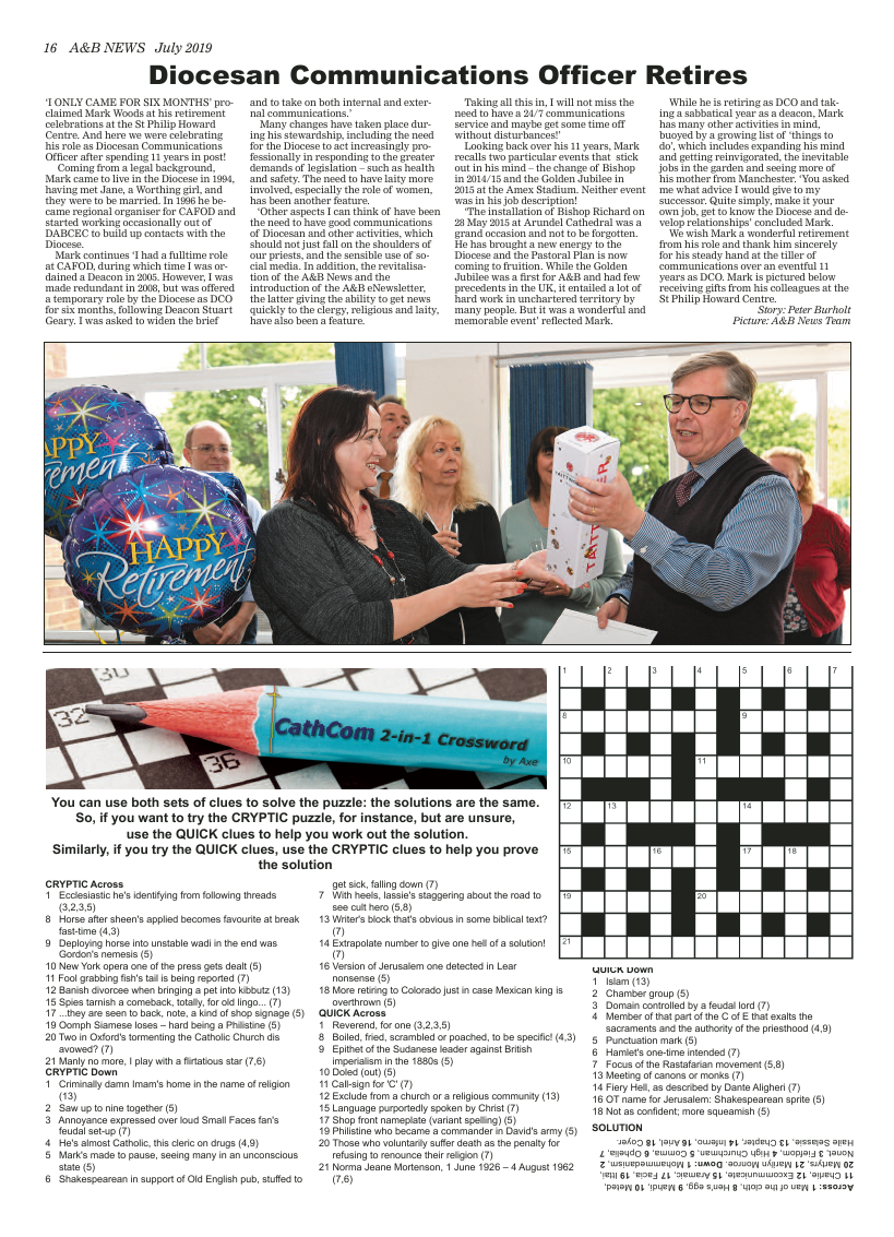 Jul 2019 edition of the A&B News - Page 