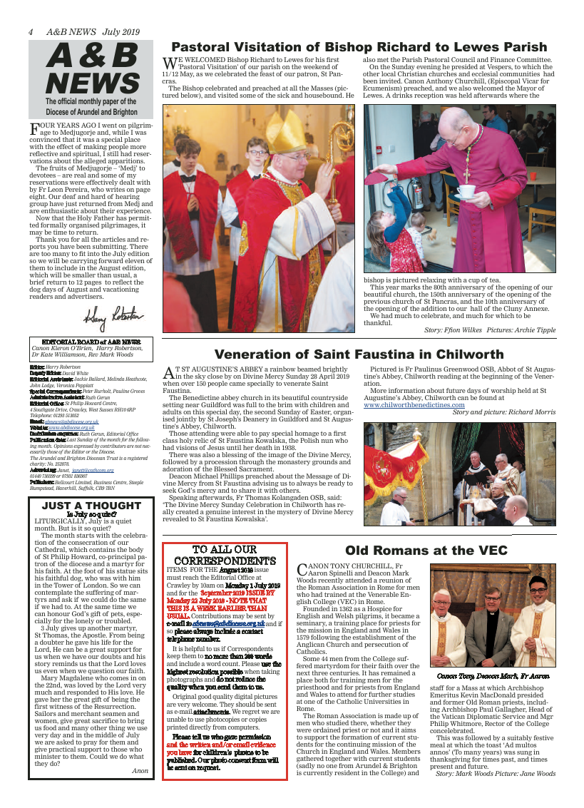Jul 2019 edition of the A&B News - Page 