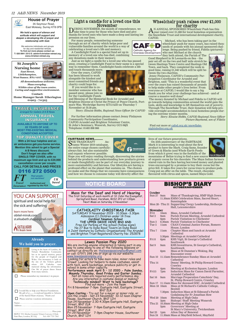 Nov 2019 edition of the A&B News - Page 