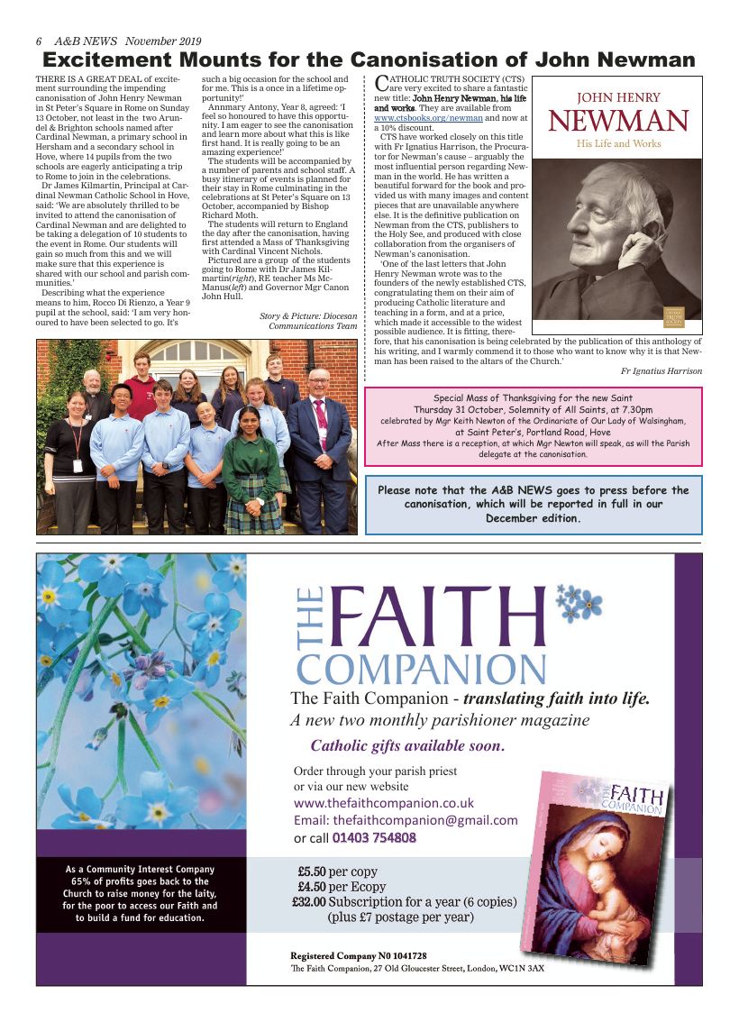 Nov 2019 edition of the A&B News - Page 