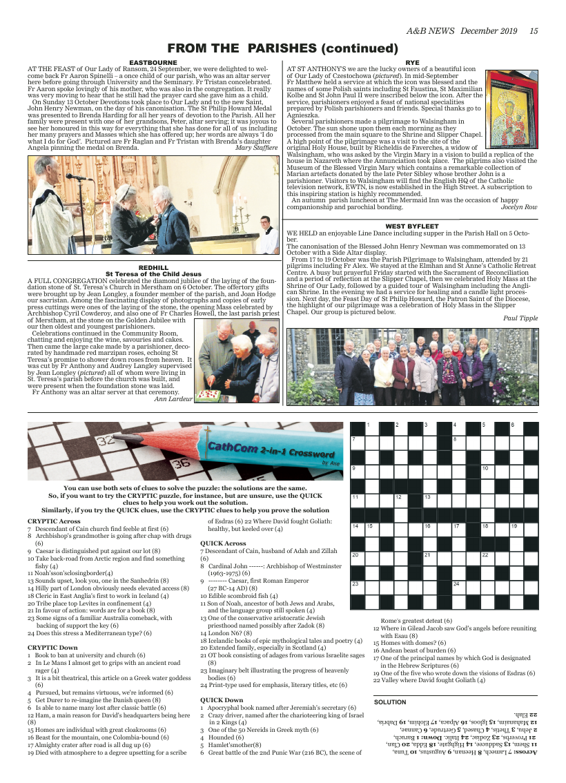 Dec 2019 edition of the A&B News - Page 