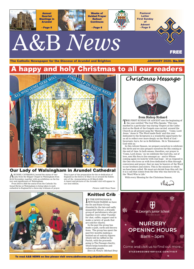 Jan 2020 edition of the A&B News