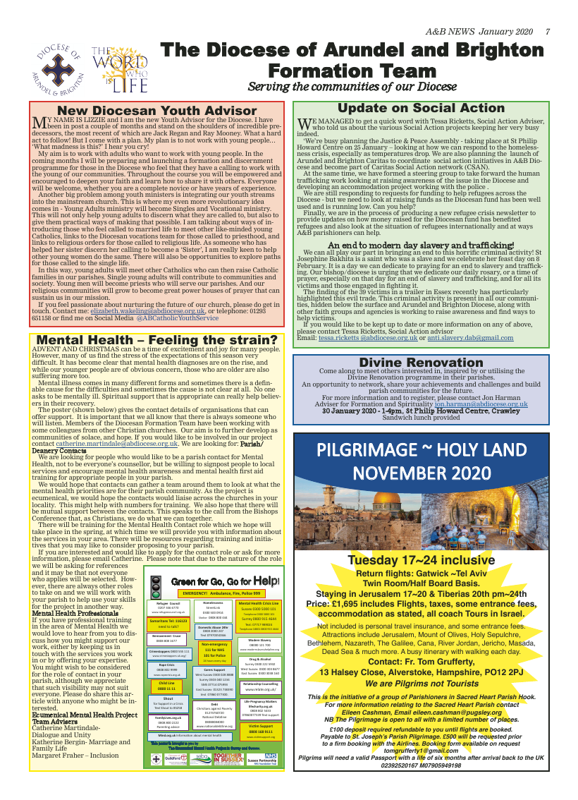 Jan 2020 edition of the A&B News