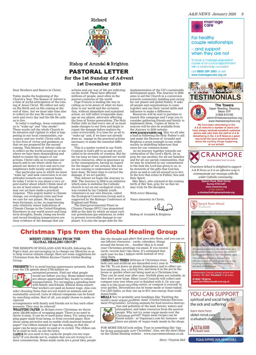 Jan 2020 edition of the A&B News