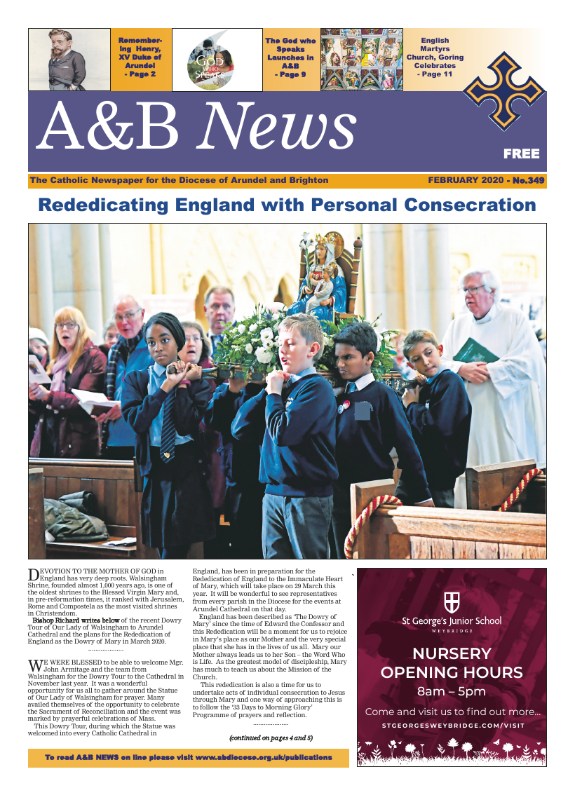 Feb 2020 edition of the A&B News