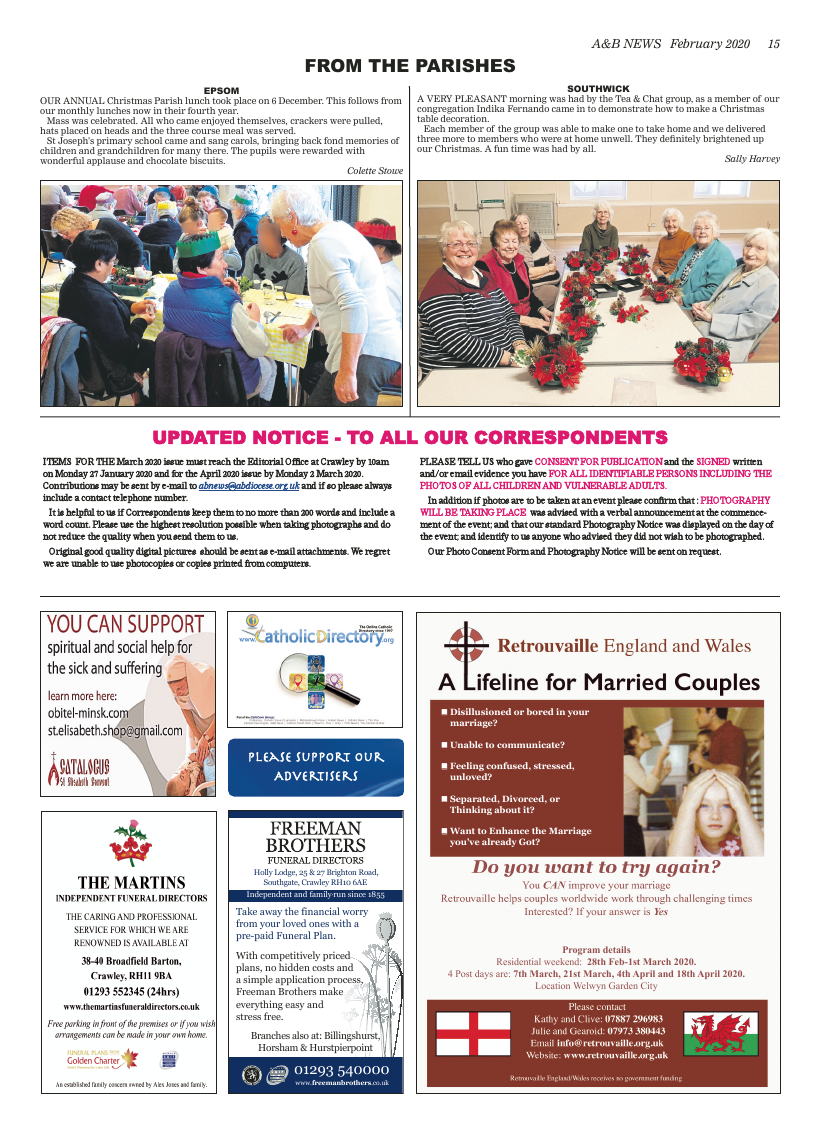 Feb 2020 edition of the A&B News