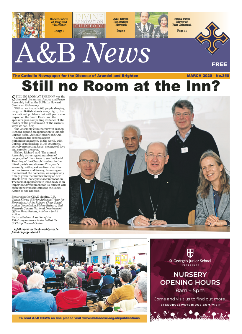 Mar 2020 edition of the A&B News