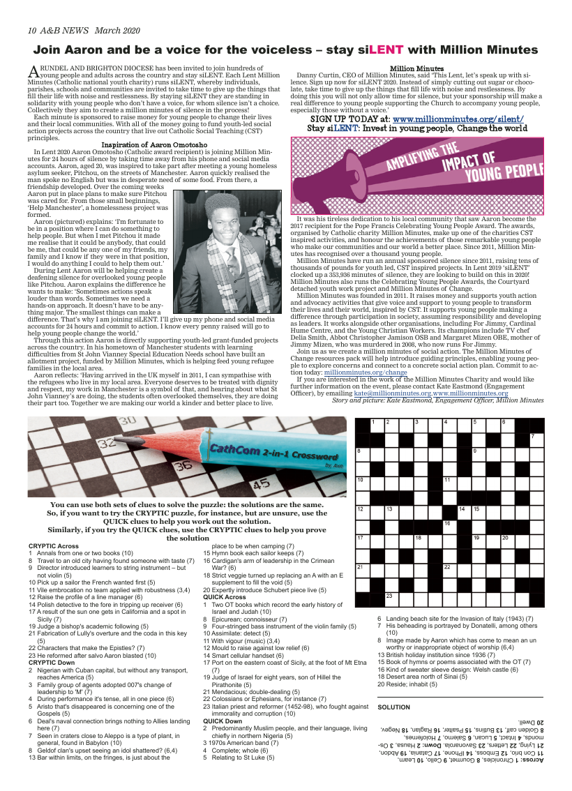 Mar 2020 edition of the A&B News Mar 2020 edition of the A&B News