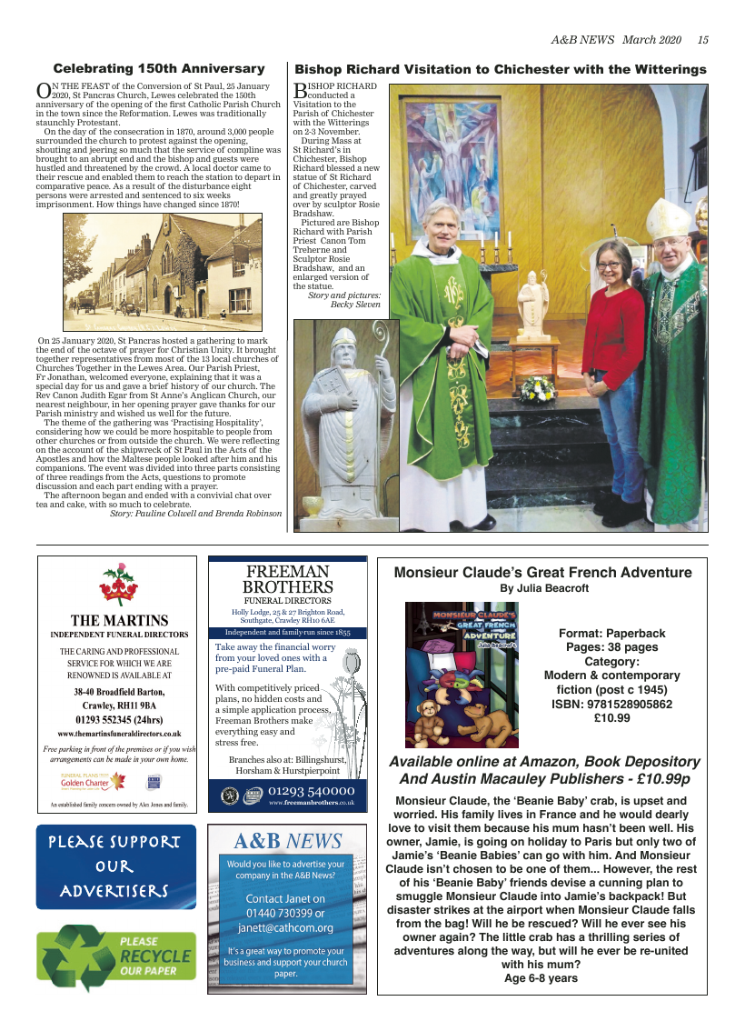 Mar 2020 edition of the A&B News