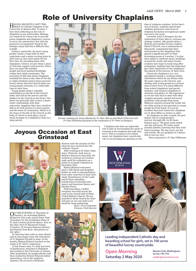 Mar 2020 edition of the A&B News Mar 2020 edition of the A&B News
