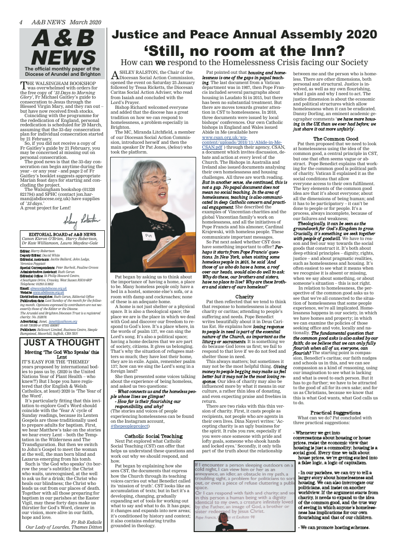 Mar 2020 edition of the A&B News Mar 2020 edition of the A&B News