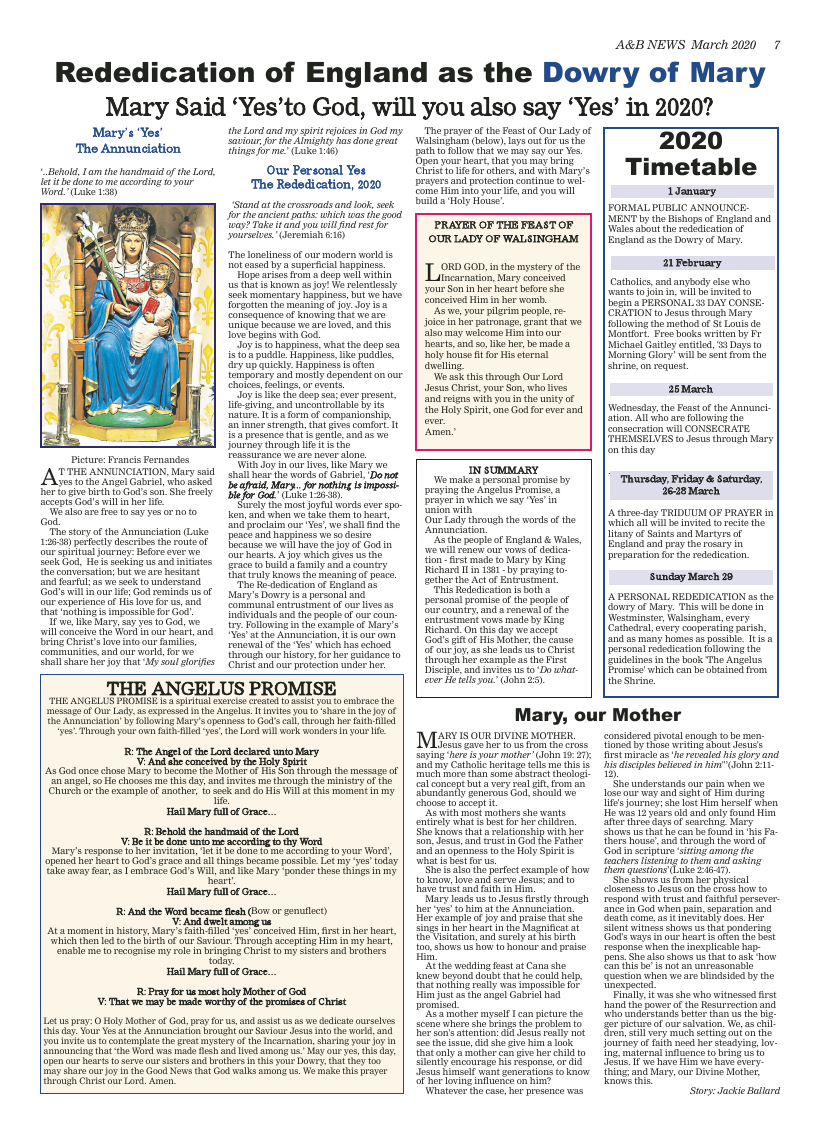 Mar 2020 edition of the A&B News Mar 2020 edition of the A&B News