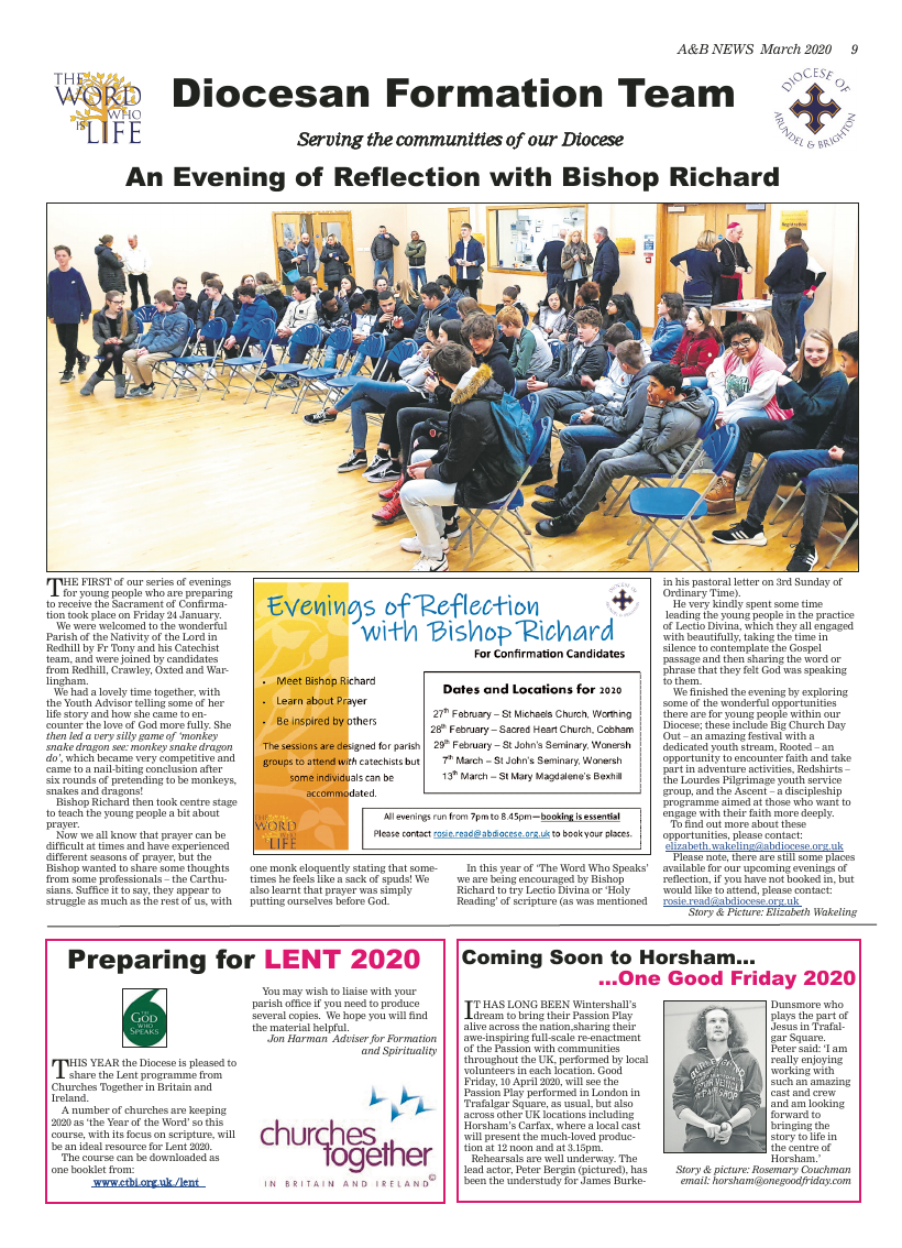 Mar 2020 edition of the A&B News