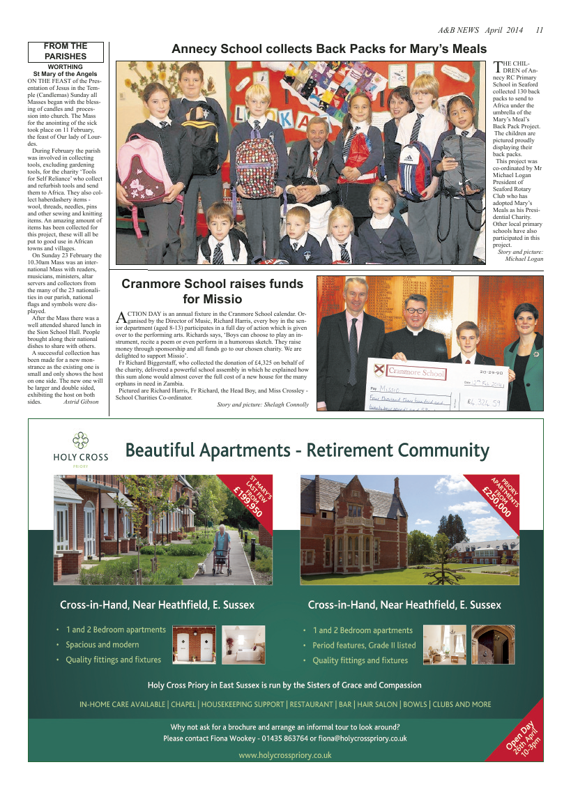 Apr 2014 edition of the A & B News