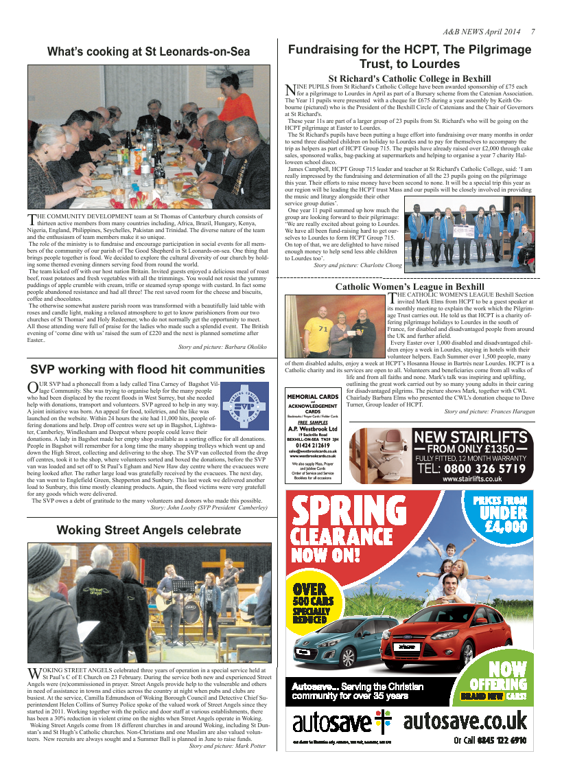 Apr 2014 edition of the A & B News