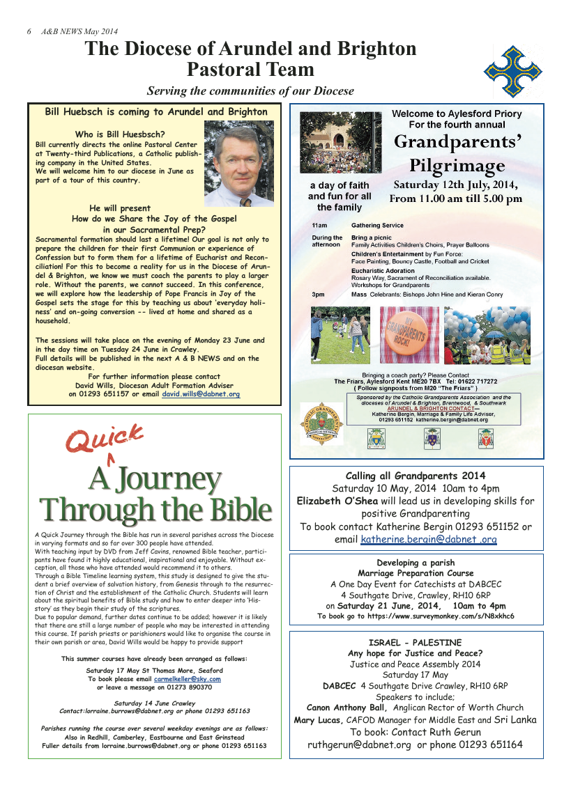 May 2014 edition of the A & B News