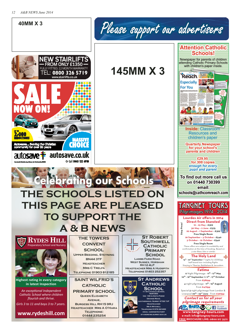 Jun 2014 edition of the A & B News