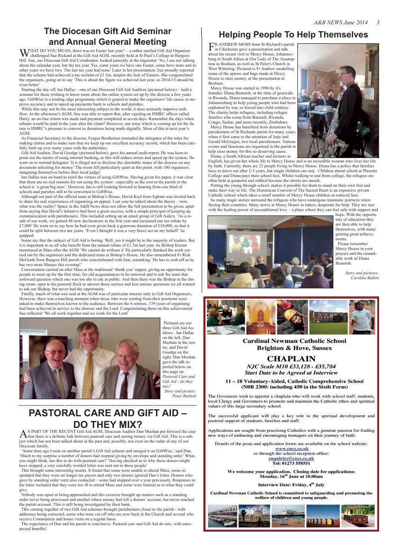 Jun 2014 edition of the A & B News