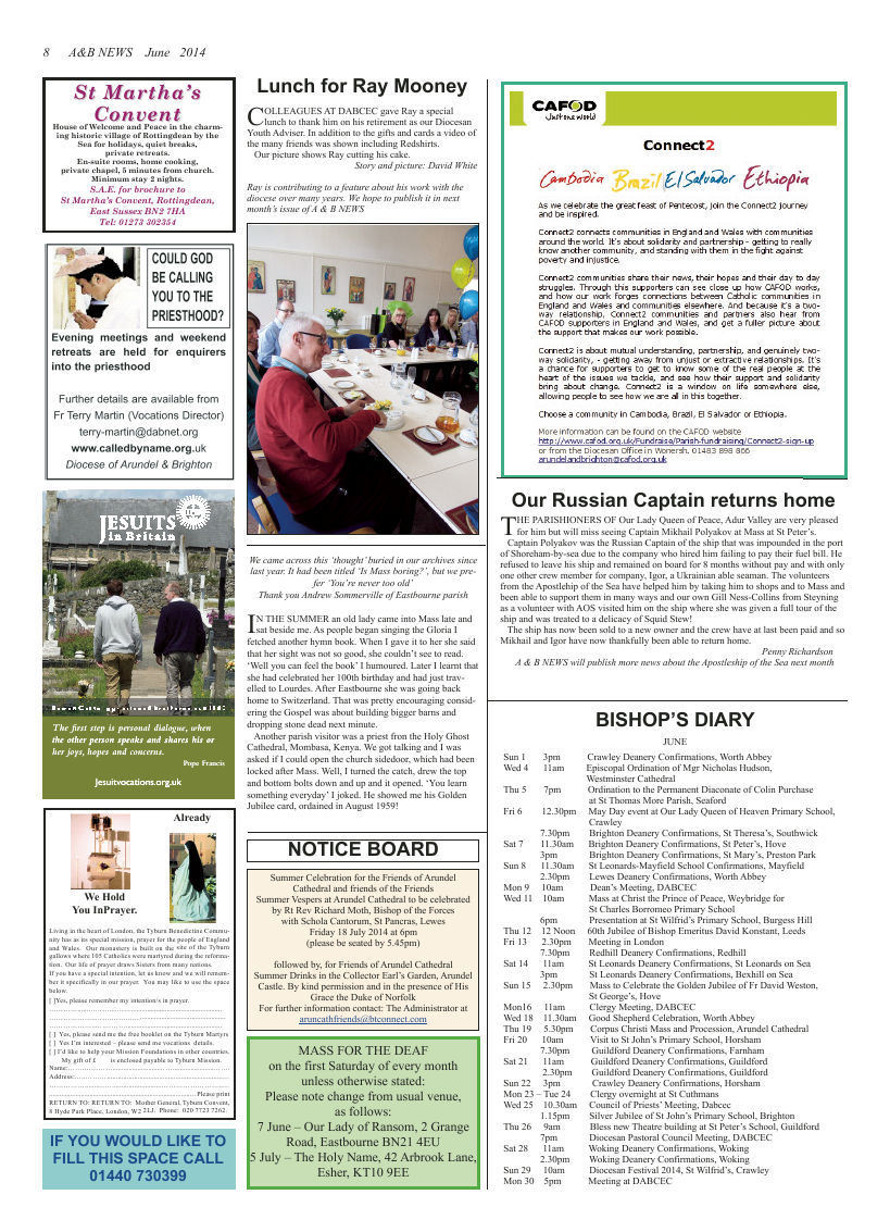 Jun 2014 edition of the A & B News