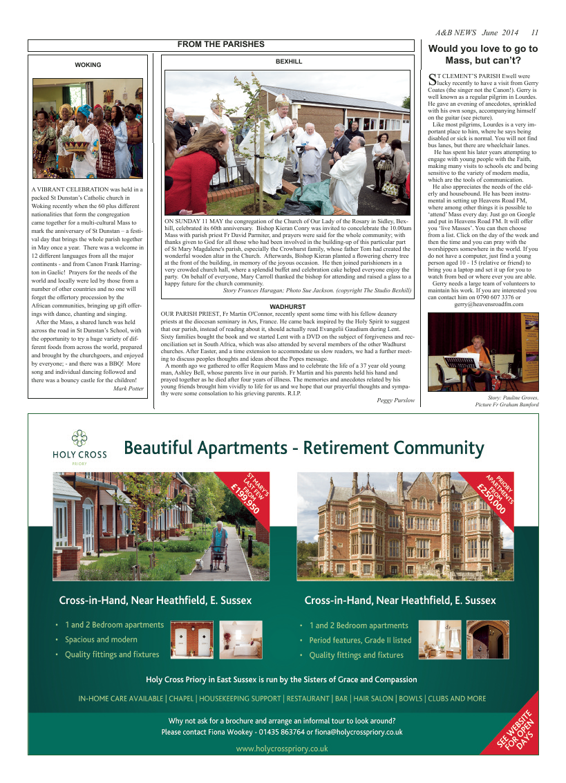 Jul 2014 edition of the A & B News