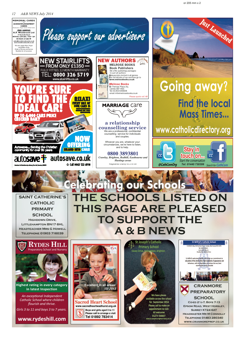 Jul 2014 edition of the A & B News