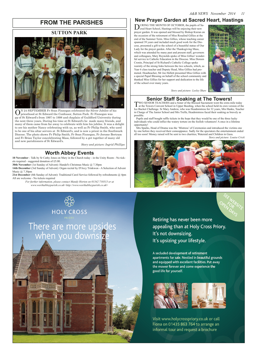 Nov 2014 edition of the A & B News