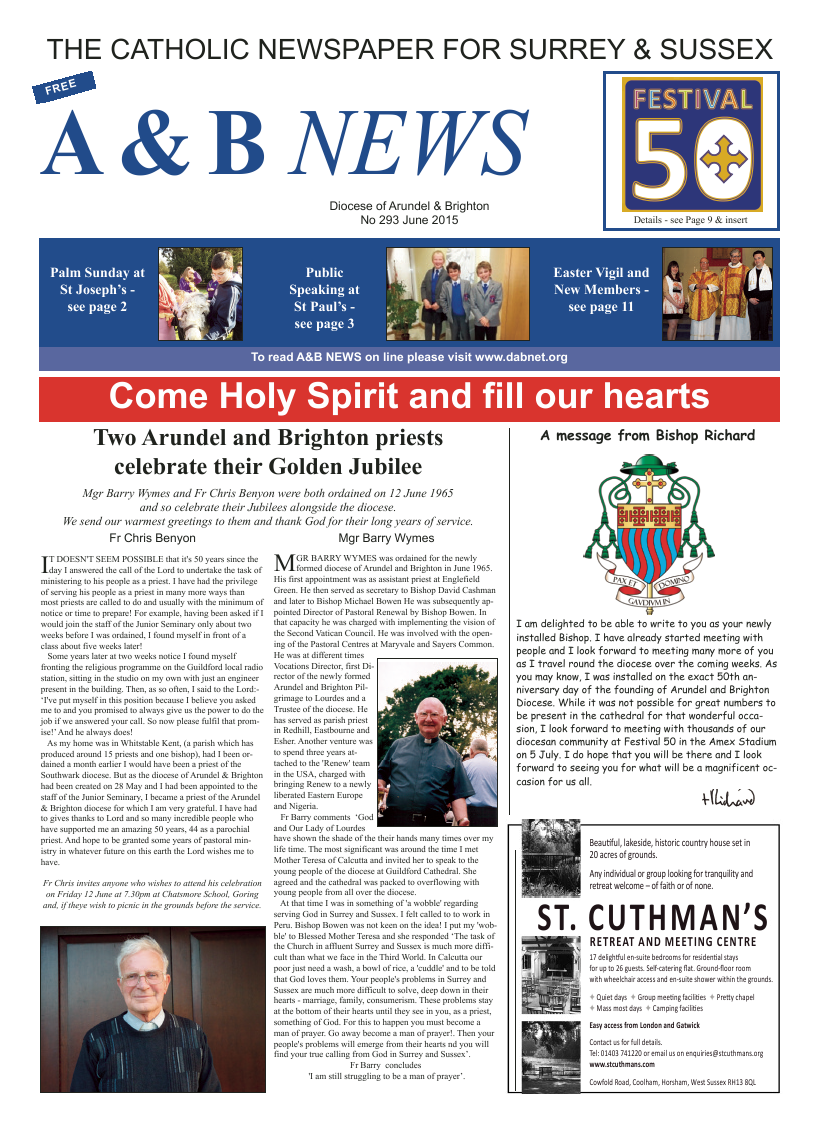 Jun 2015 edition of the A & B News