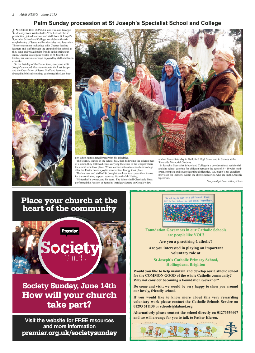 Jun 2015 edition of the A & B News