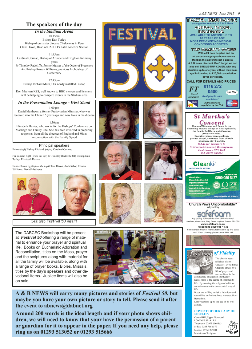 Jun 2015 edition of the A & B News