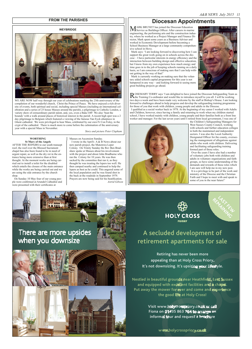 Jul 2015 edition of the A & B News