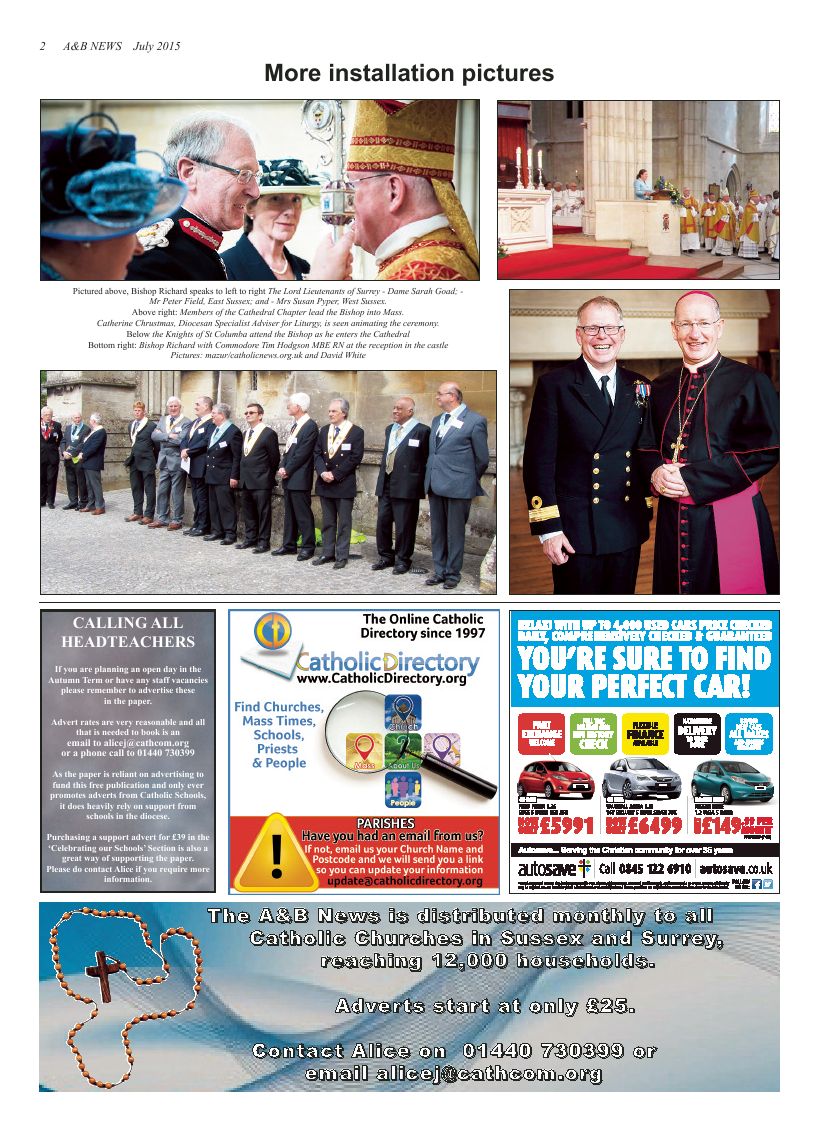 Jul 2015 edition of the A & B News