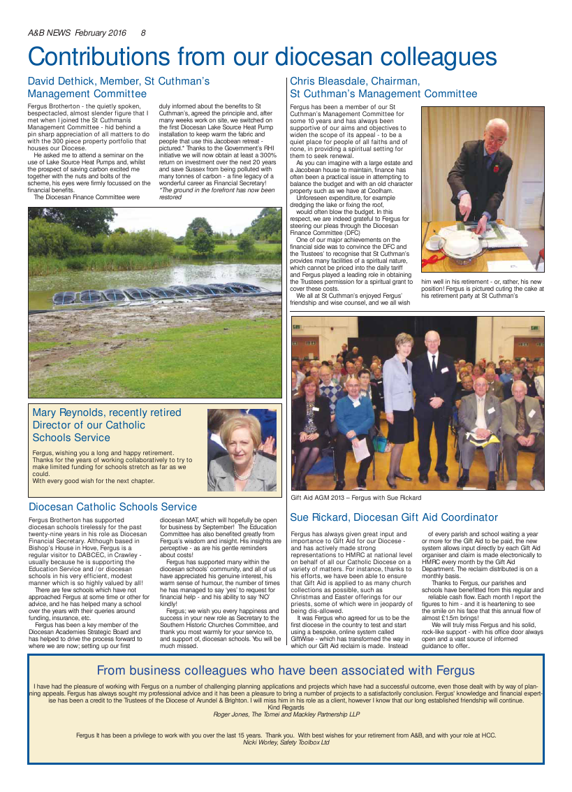 Feb 2016 edition of the A & B News - Page Feb 2016 edition of the A & B News - Page