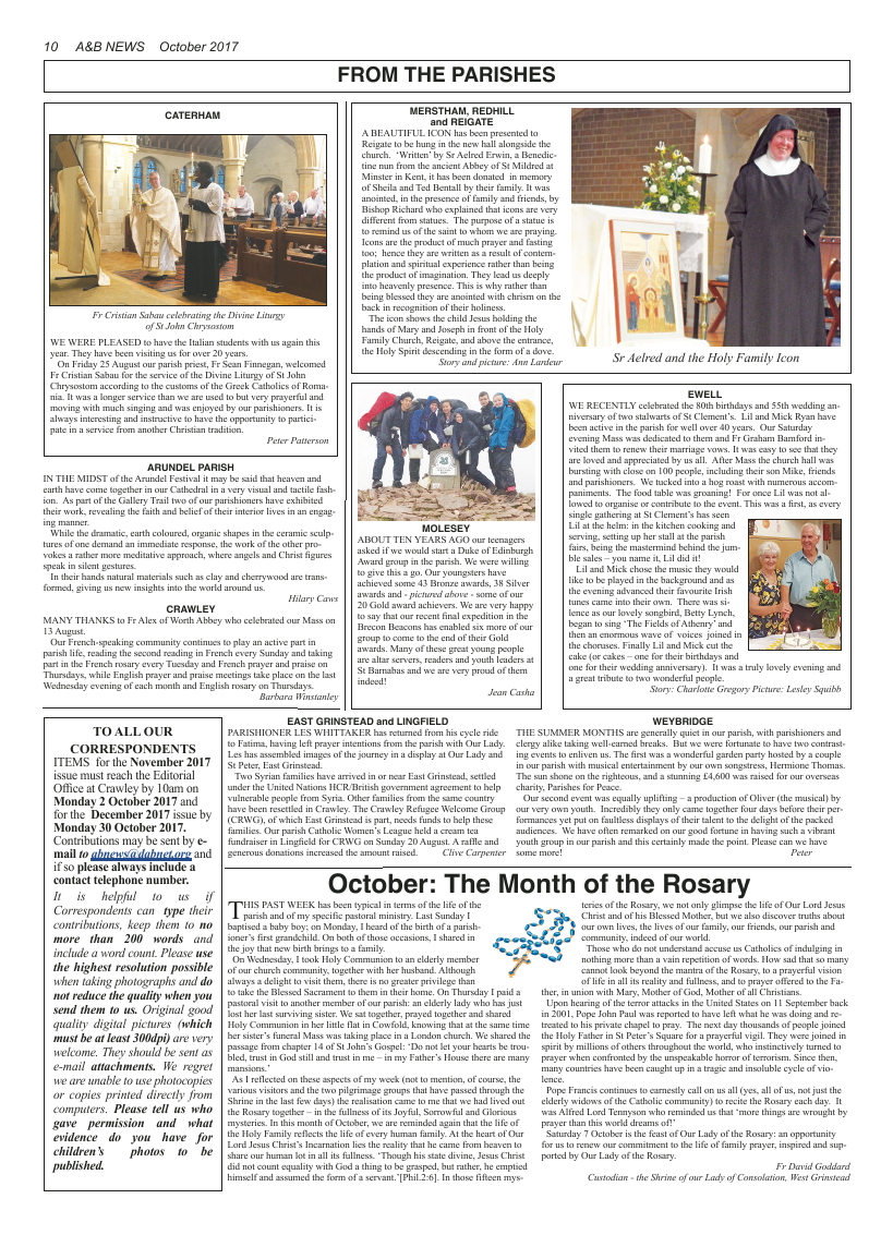 Oct 2017 edition of the A&B News - Page 