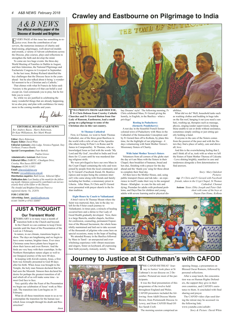 Feb 2018 edition of the A&B News - Page 