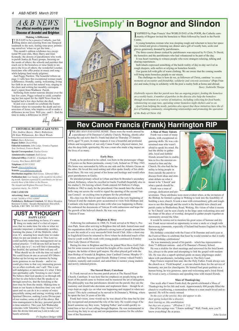 Mar 2018 edition of the A&B News - Page 