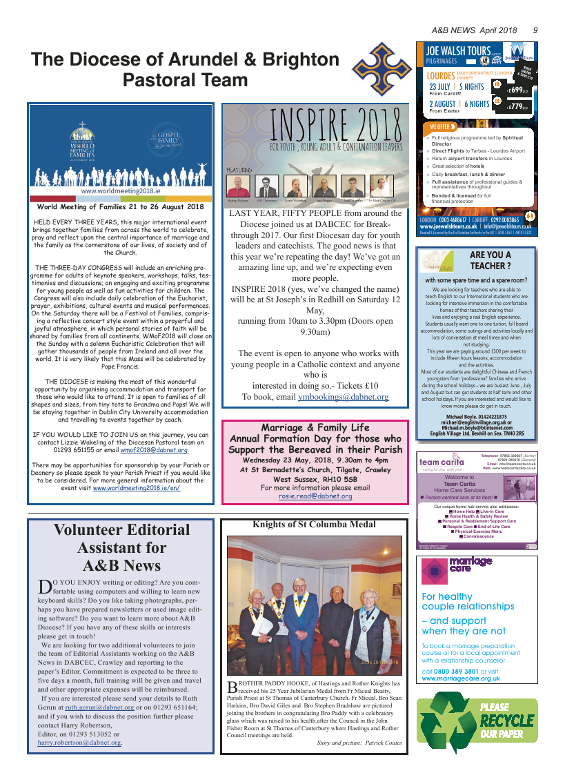 Apr 2018 edition of the A&B News - Page 