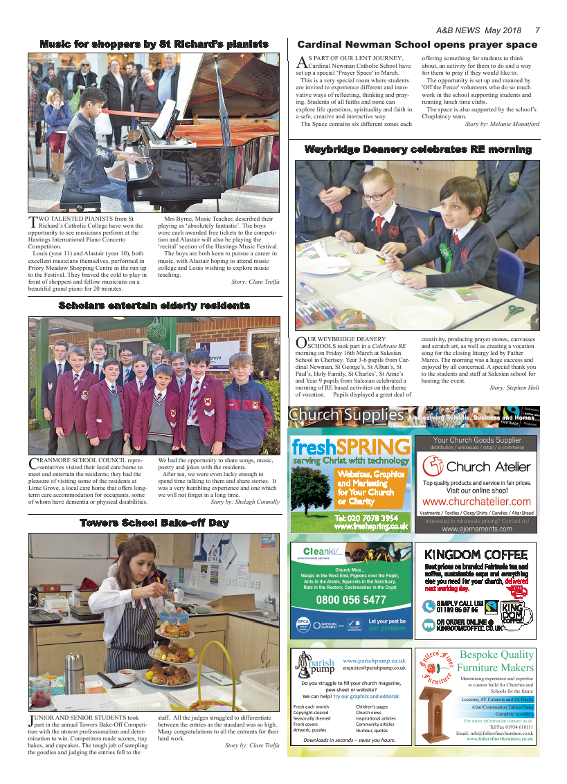 May 2018 edition of the A&B News - Page 