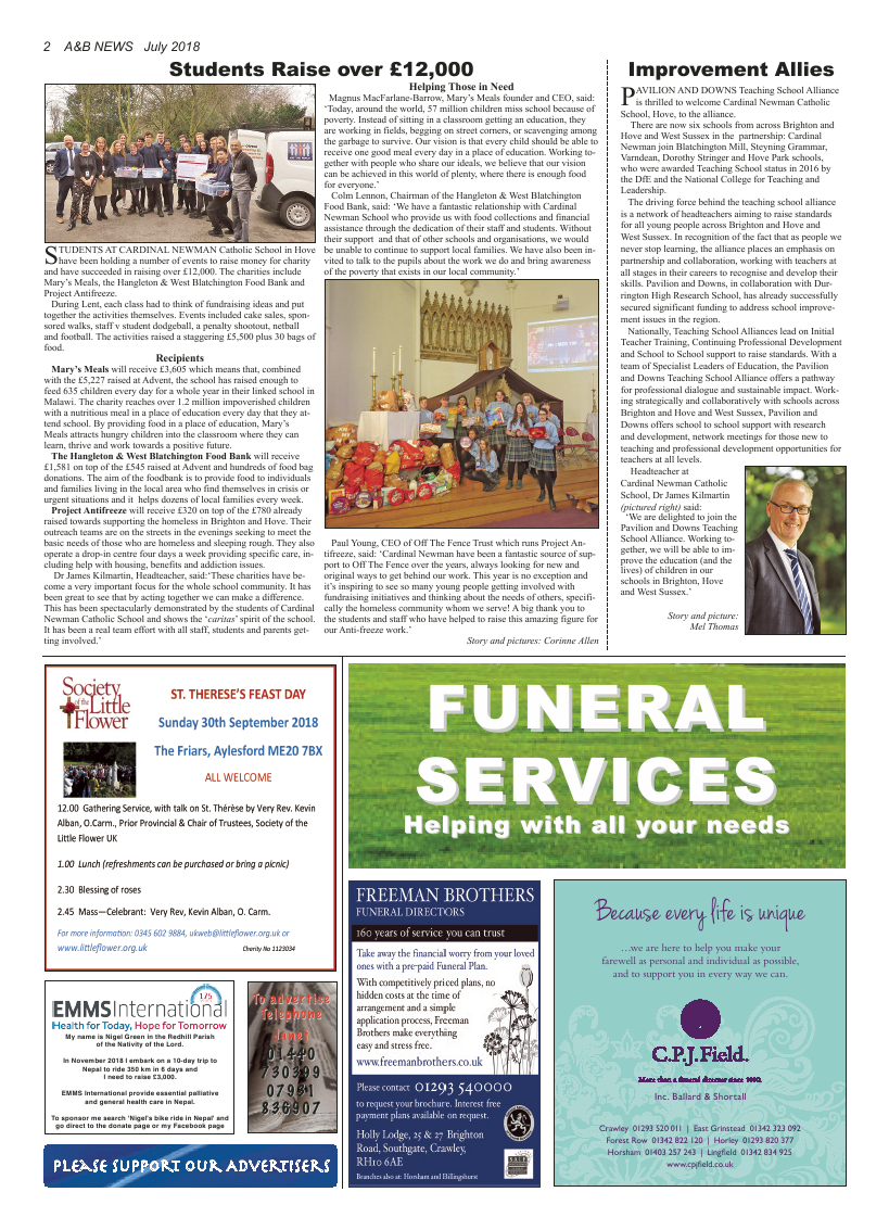 Jul 2018 edition of the A&B News - Page 