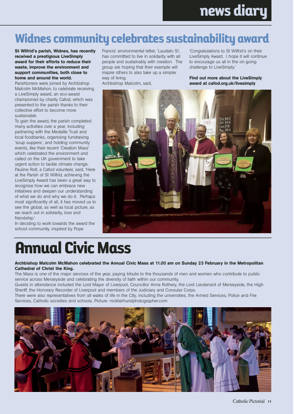 April 2019 edition of the Catholic Pic (Liverpool)