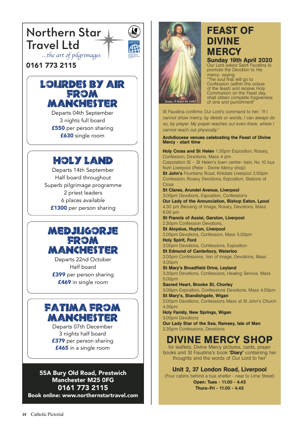 April 2019 edition of the Catholic Pic (Liverpool)