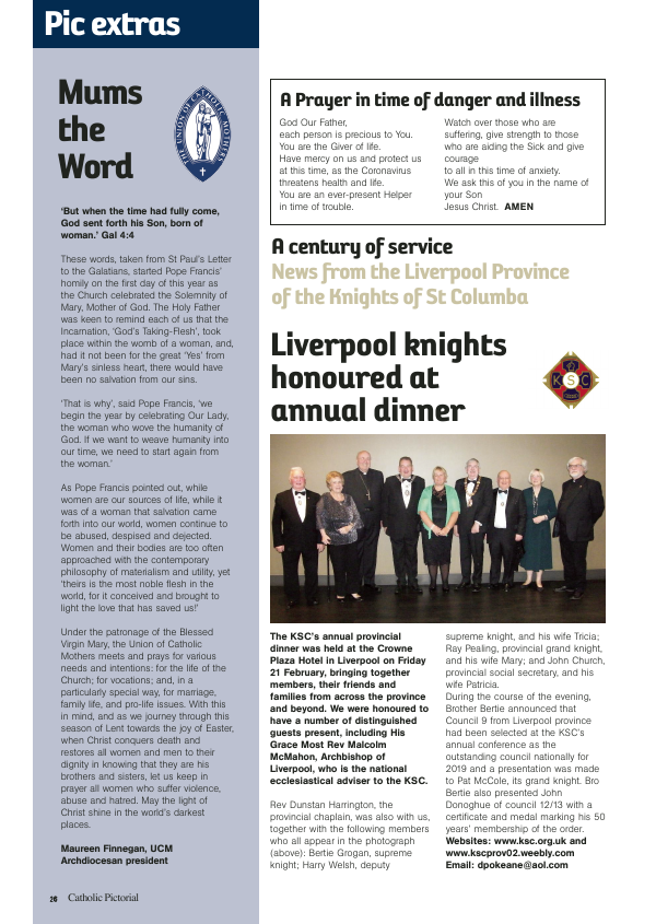 April 2019 edition of the Catholic Pic (Liverpool)