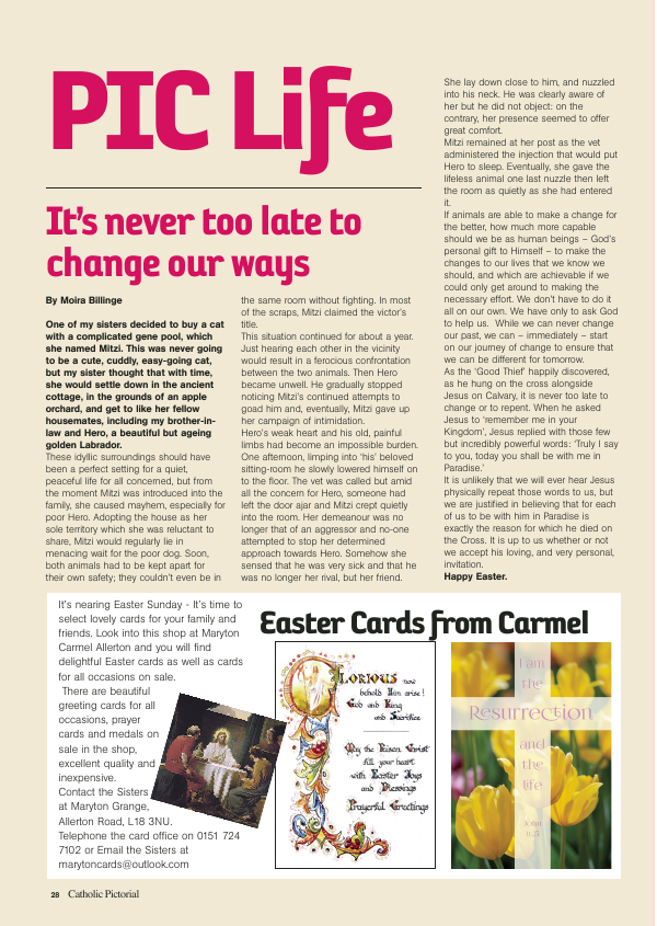 April 2019 edition of the Catholic Pic (Liverpool)