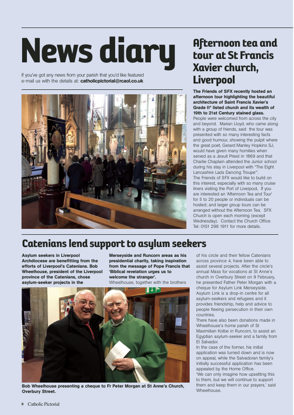 April 2019 edition of the Catholic Pic (Liverpool)