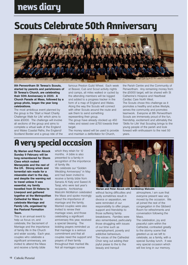 March 2020 edition of the Catholic Pic (Liverpool)