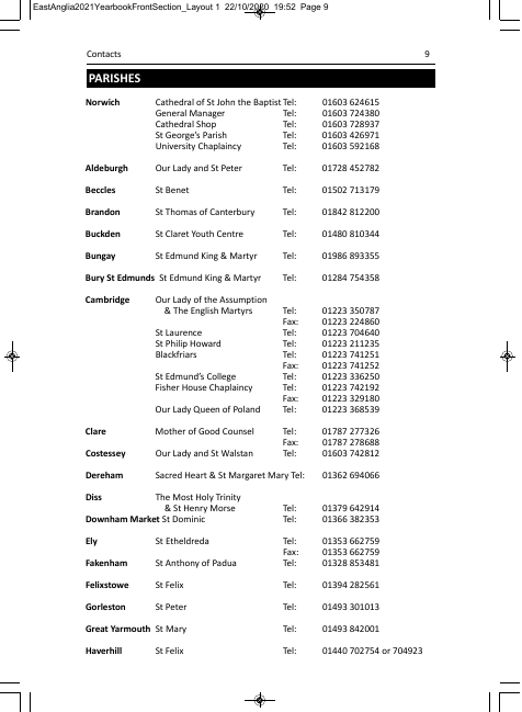 2021 edition of the East Anglia Year Book