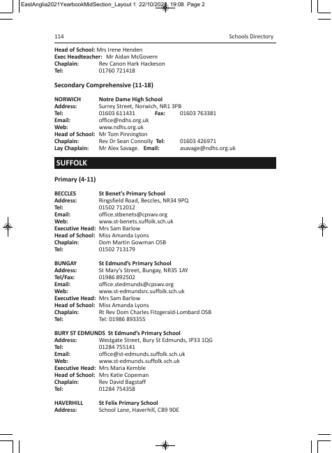 2021 edition of the East Anglia Year Book